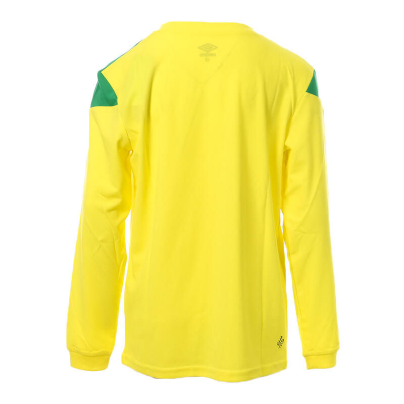 Maillot Jaune/Vert Enfant Umbro Play JSY ML