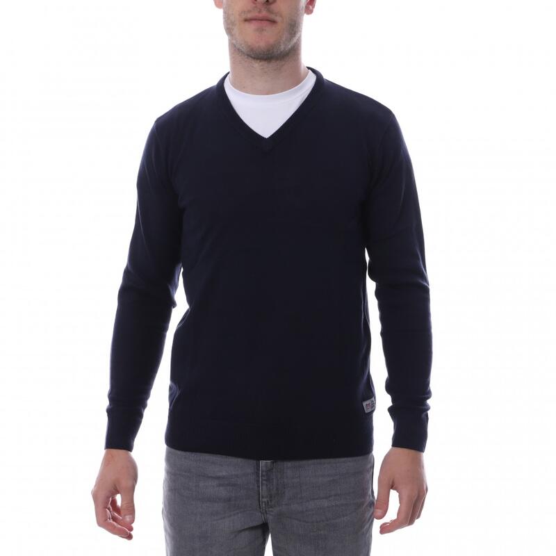 Pull Over Marine Homme Hungaria V NECK EDITION