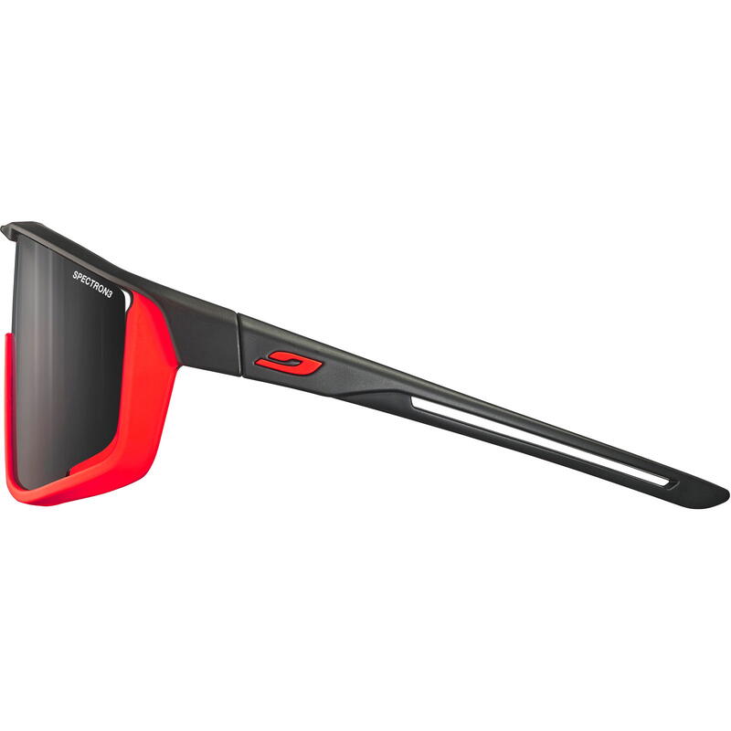 Bikebrille Kids Fury S Spectron 3 matt schwarz-neonorange