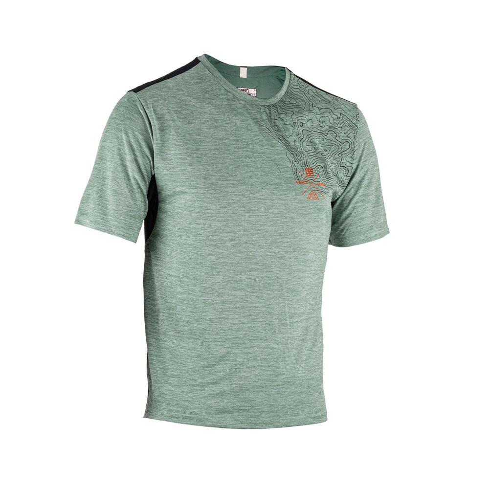 Maglia Ciclismo Uomo MTB 1.0 Trail Verde 4/6