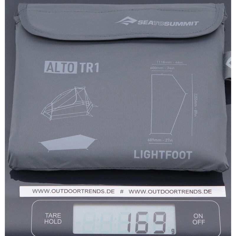 Zeltunterlage Lightfoot Footprint Alto TR1 + Alto TR1 Plus