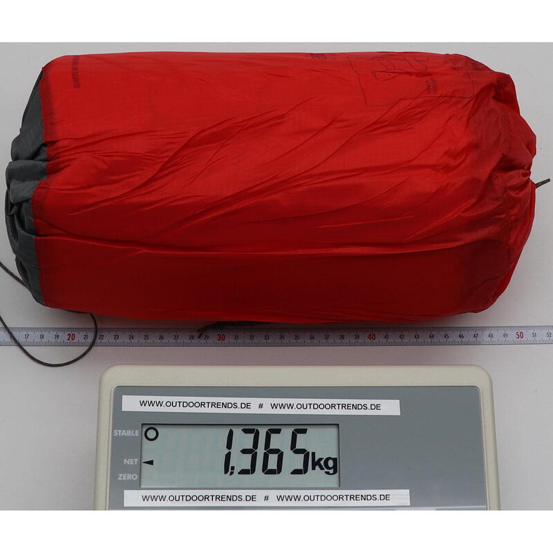 Schlafmatte Comfort Plus XT Insulated Mat Rectangular red RW