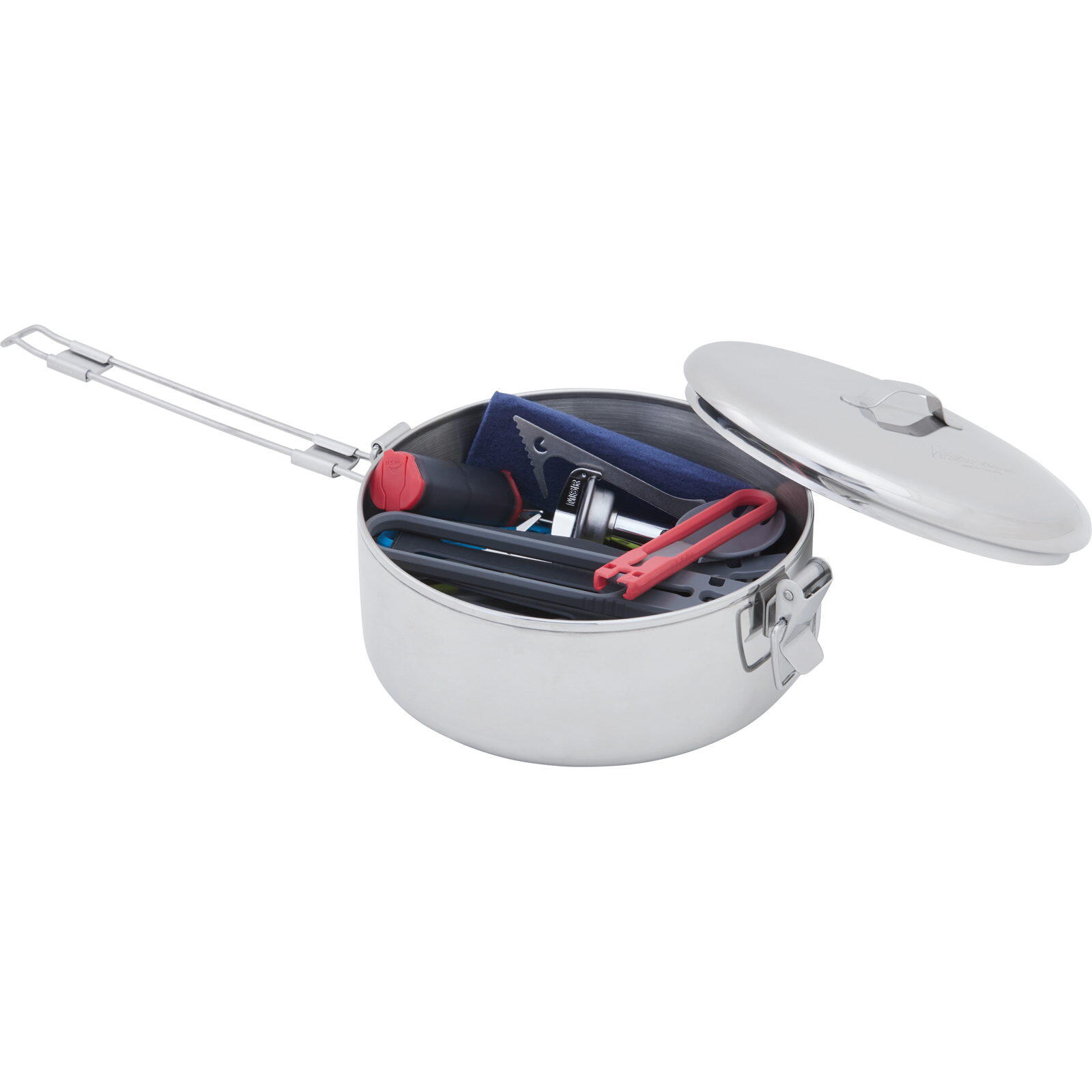 Casserole MSR Alpine StowAway 475 ml inox légère 270 g poignée verrouillable 4/5
