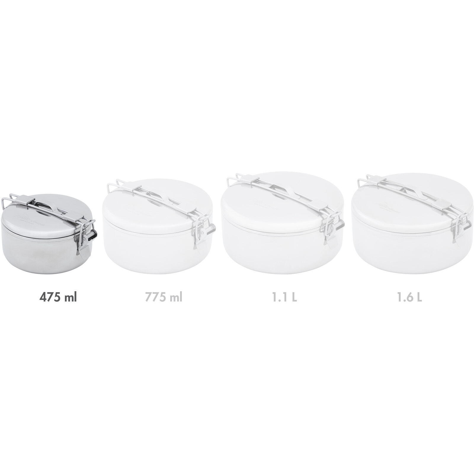 Casserole MSR Alpine StowAway 475 ml inox légère 270 g poignée verrouillable 3/5