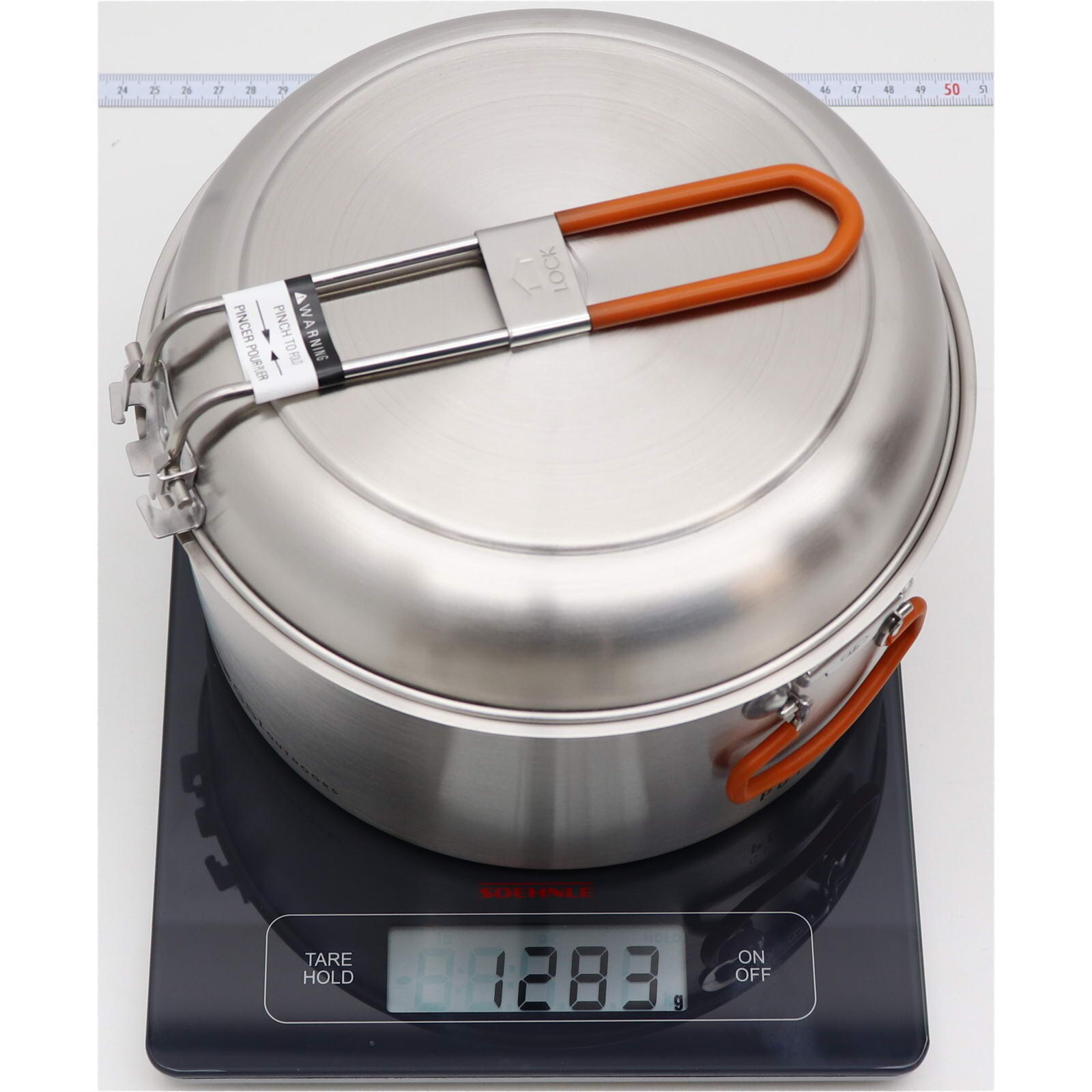 Kochset Glacier Stainless Base Camper Medium Set 3/7