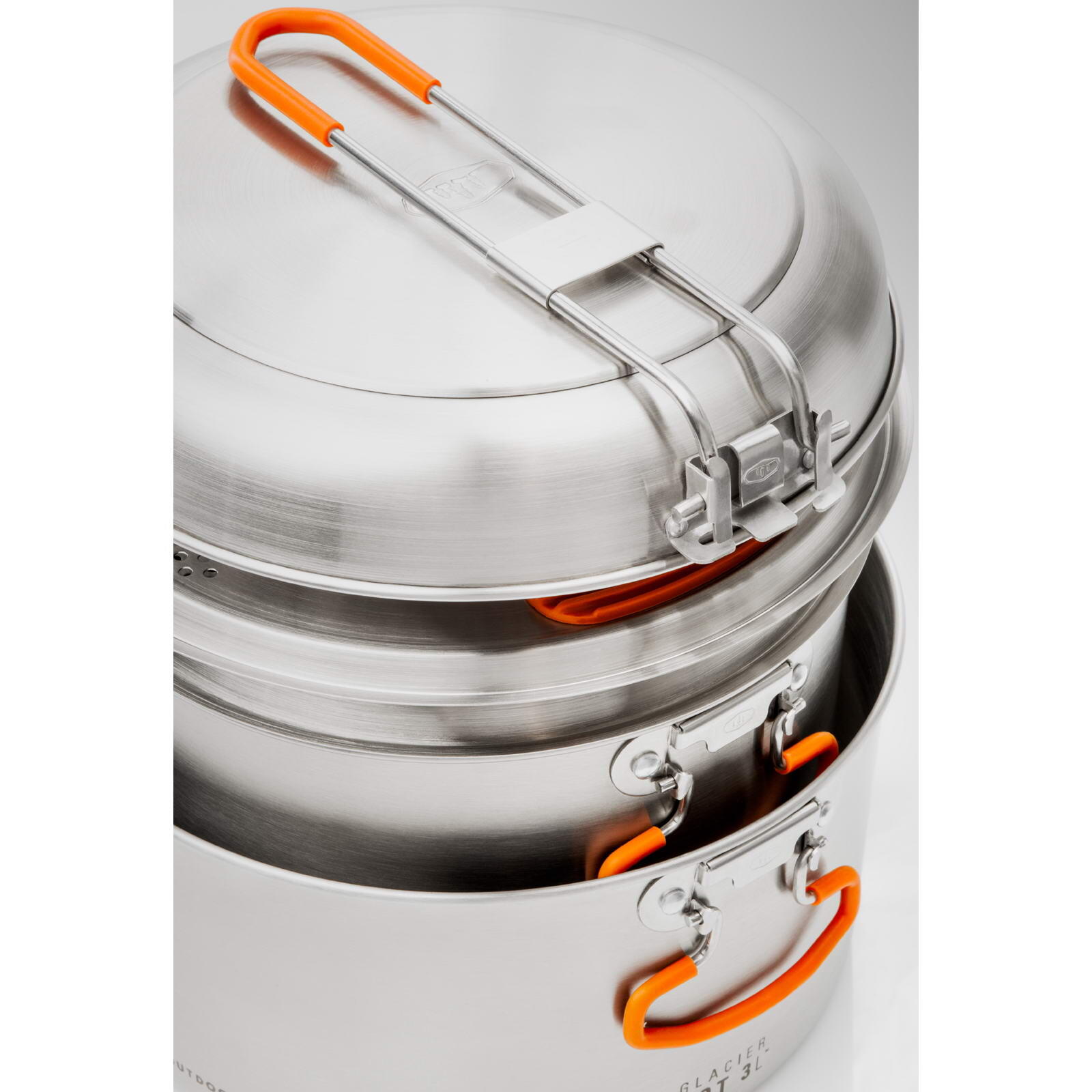 Kochset Glacier Stainless Base Camper Medium Set 6/7