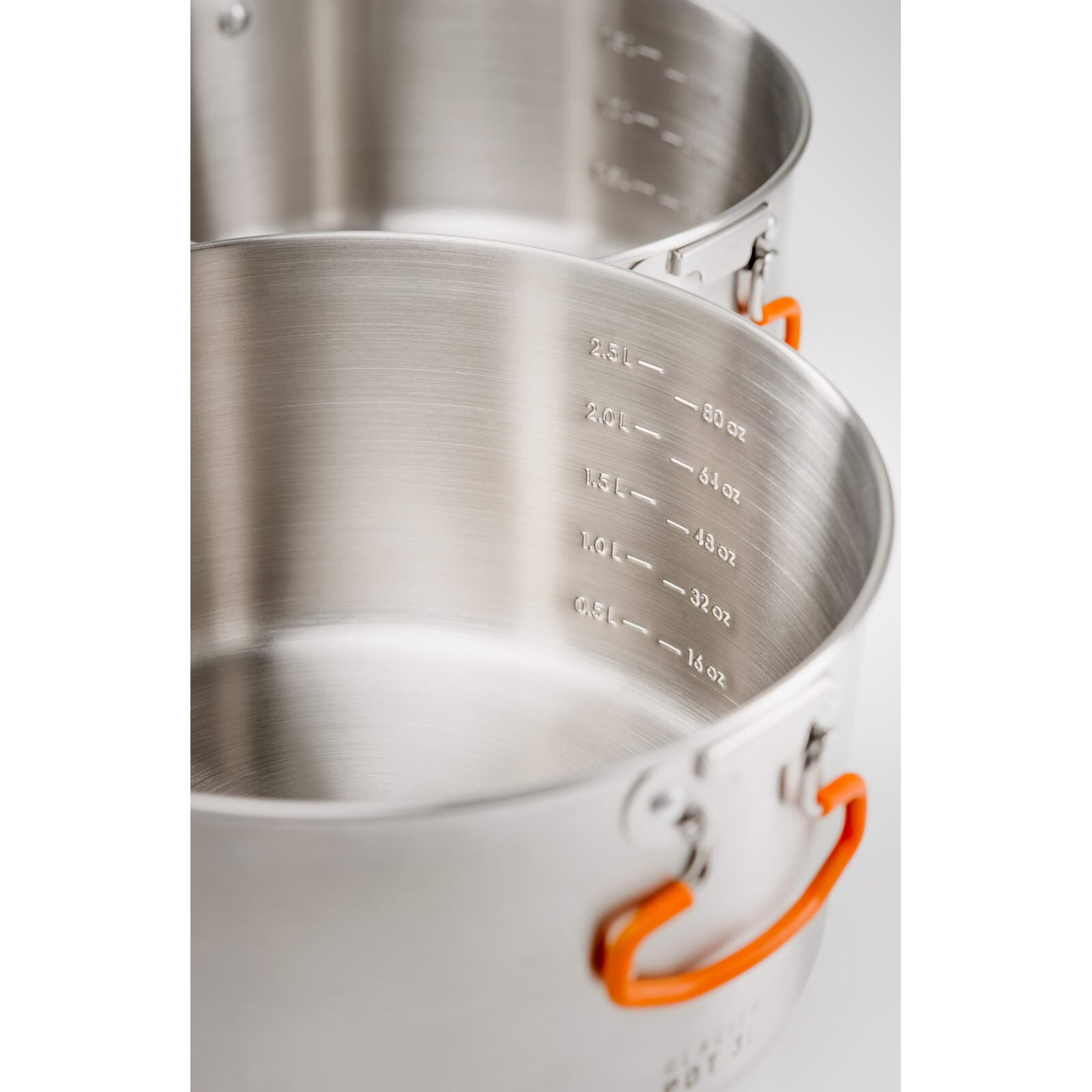 Kochset Glacier Stainless Base Camper Medium Set 7/7