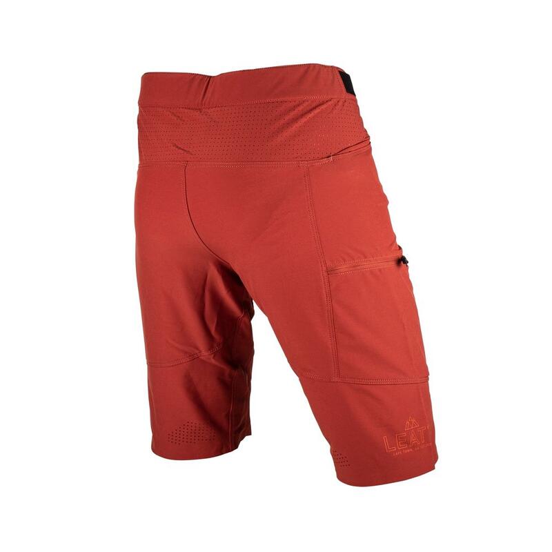 Pantaloncini Ciclismo Uomo MTB 3.0 Trail Rosso