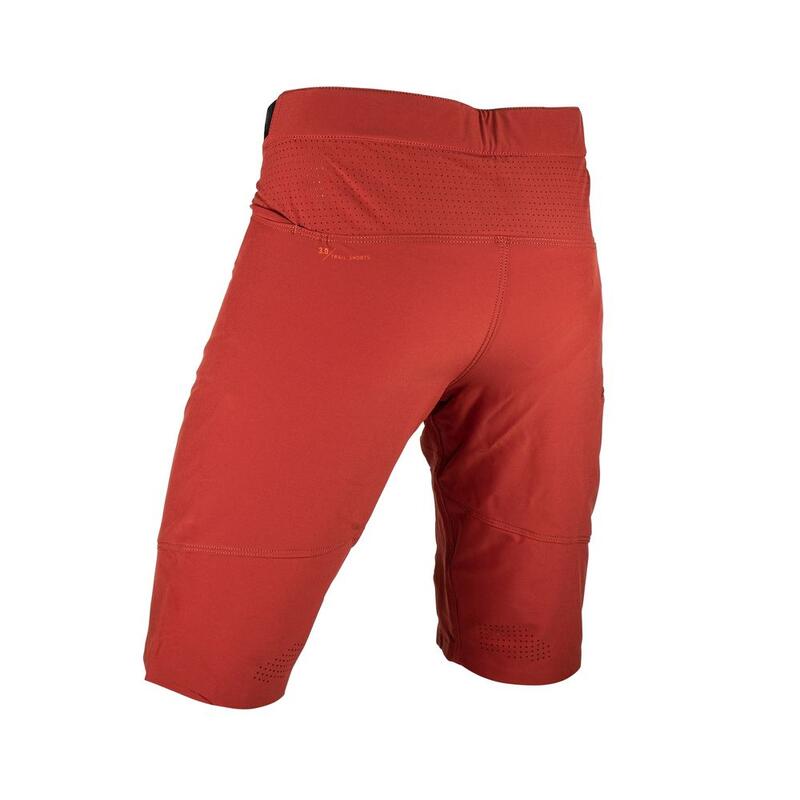 Pantaloncini Ciclismo Uomo MTB 3.0 Trail Rosso