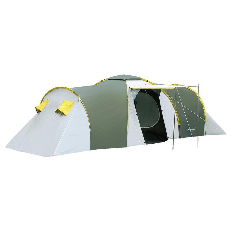 Nadir 6 PRO zielony - namiot turystyczny rodzinny 6-osobowy Acamper