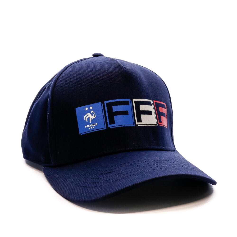 Casquette Equipe de France Football Marine 2/3