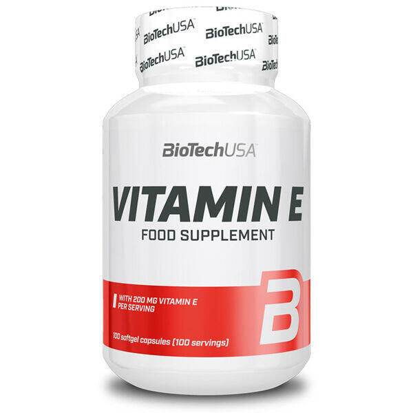 Vitamin E - 100 tabs de Biotech USA Exclusivo Online      16,55€  Preço por quantidade 165,50€kg BIOTECHUSA Vitamin E - 100 tabs de Biotech USAVendido e expedido por: Masmusculo    