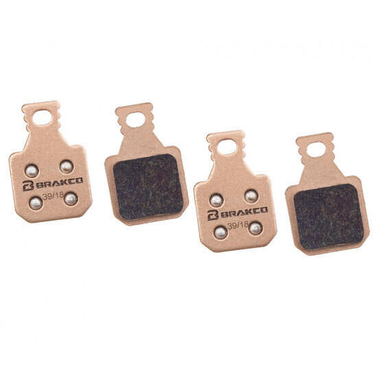 Plaquettes BRAKCO SINTERED Magura MT5/MT7