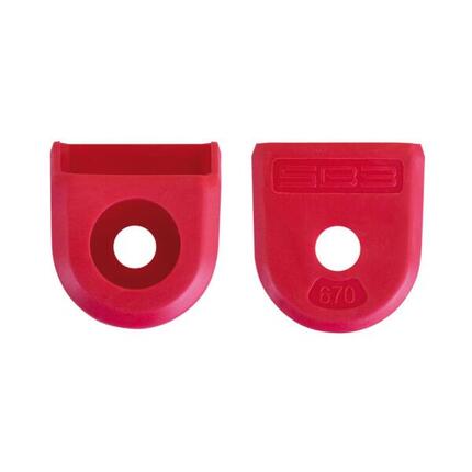 Paar lange SB3 Crank Guards Rood