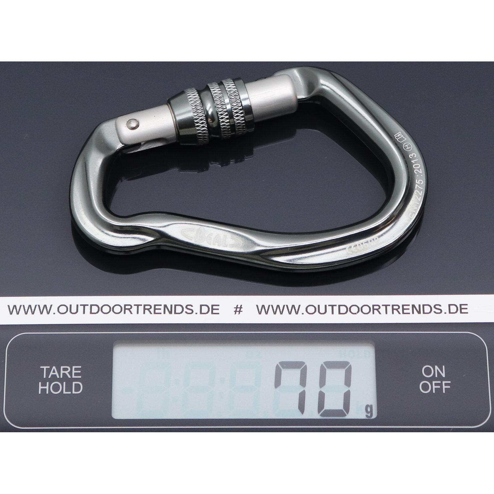 Moschettone BEAL Link Screw grigio 5/5