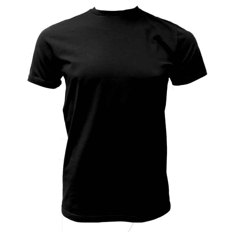 Yoga T-Shirt Kundalini Yoga Herren Schwarz Stretchig YOGISTAR