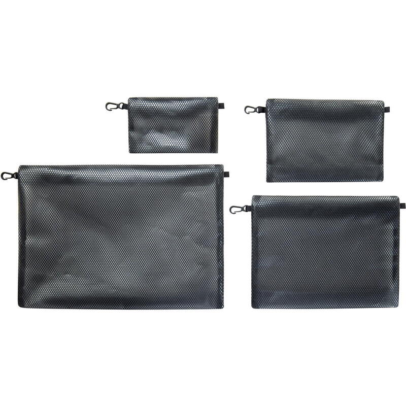 Packbeutel-Set Zip Pouch Set IV black