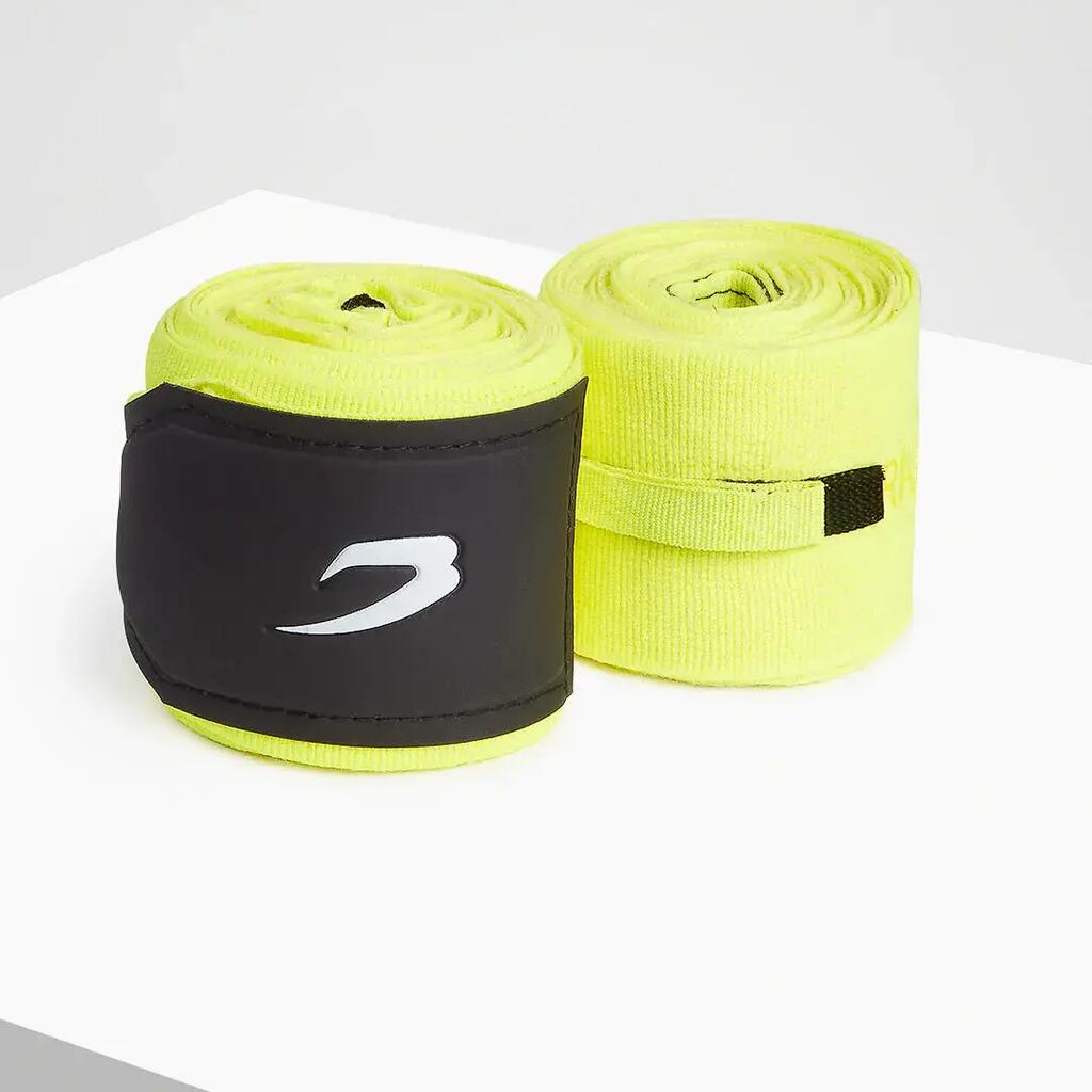 4.5m BOXRAW Hand Wraps - Yellow