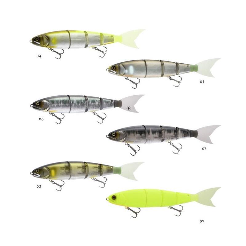 Poisson Nageur Swimbait Madness Balam 245 (04 - GM Chart)