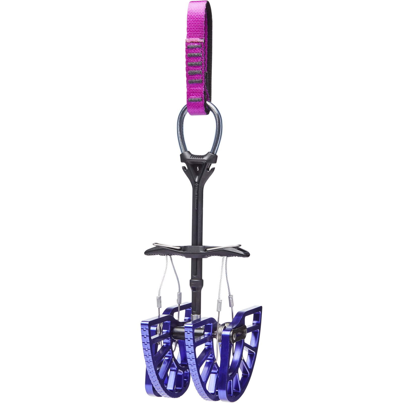 Camalot C4 5 Black Diamond friend allégé 10% système double axe tige rallongée 2/4