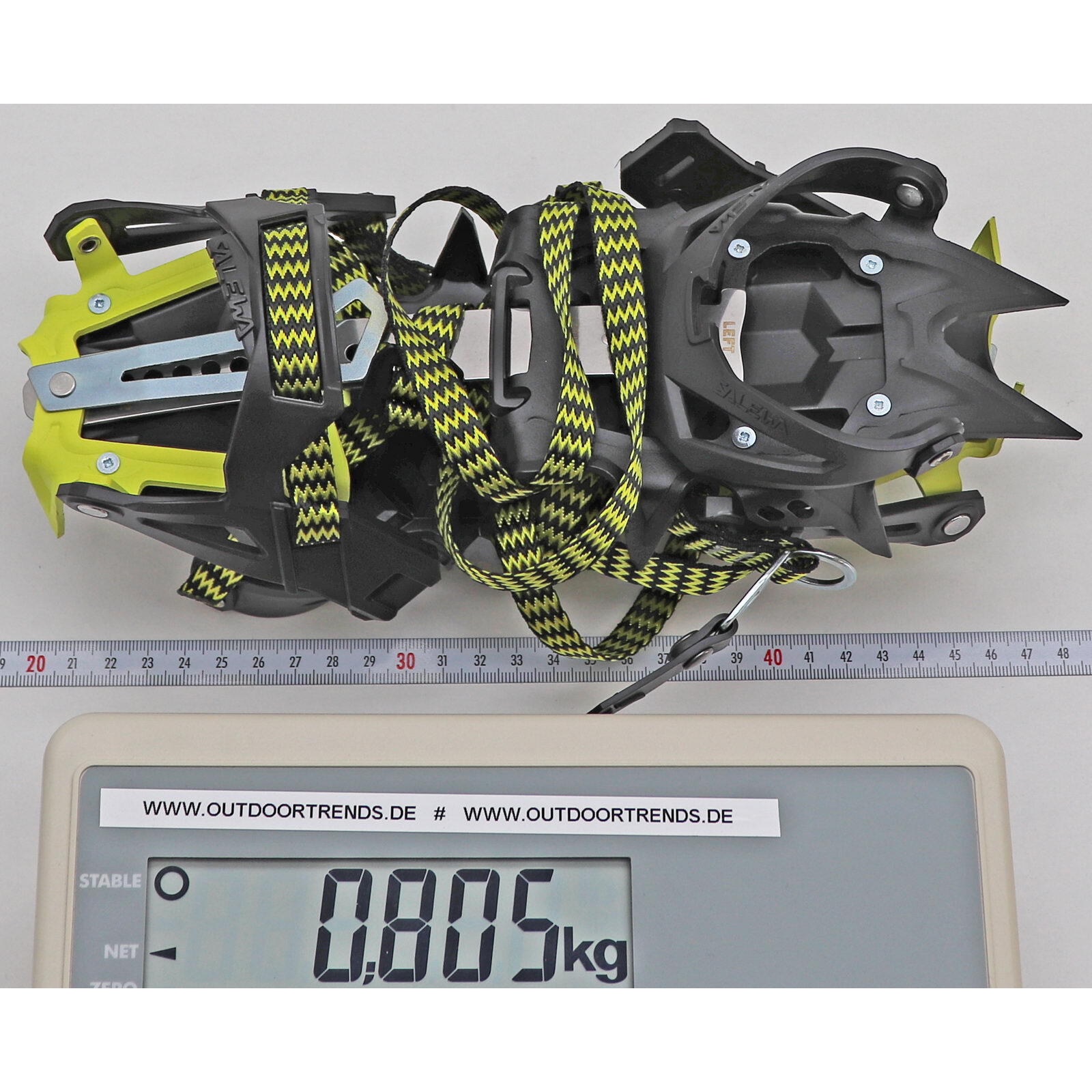 Crampons d'alpinisme Salewa Walk black/yellow 2/5