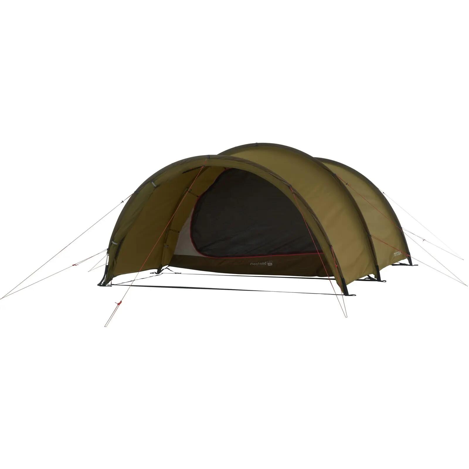 Drei-Personen-Tunnelzelt Oppland 3 (2.0) PU dark olive 4/7