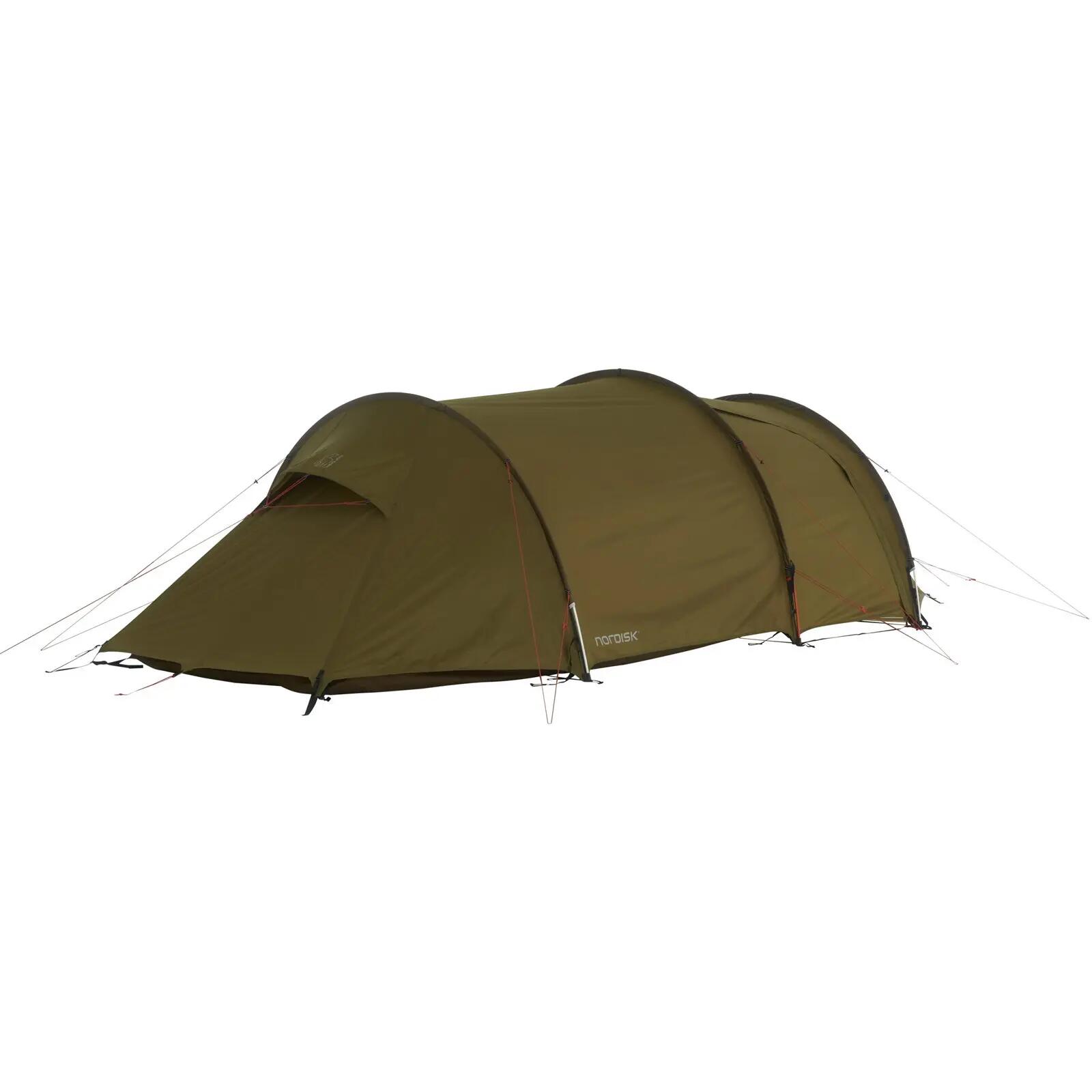 Drei-Personen-Tunnelzelt Oppland 3 (2.0) PU dark olive 2/7