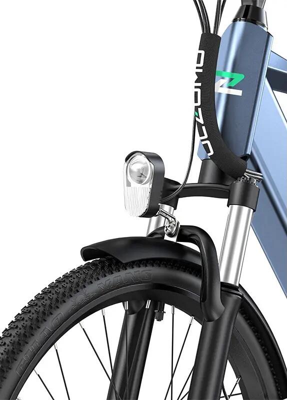 Bicicleta electrica Ulzomo Metro 26 E-bike, Blue. 7/7
