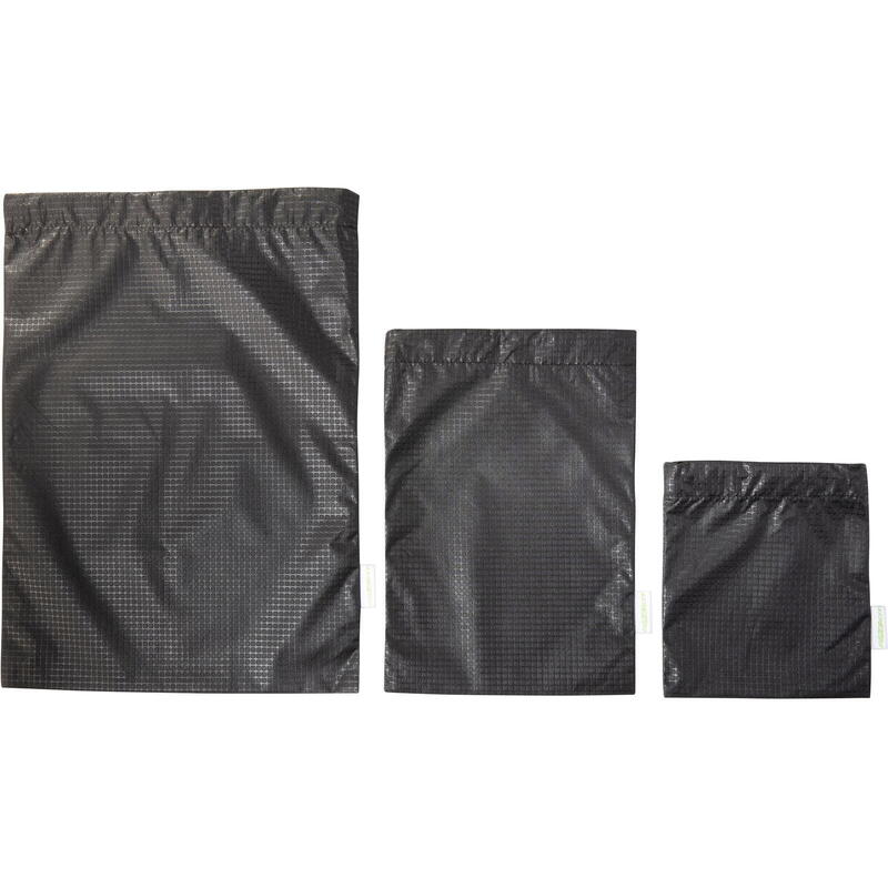 Packbeutel Stuffsack Set III black