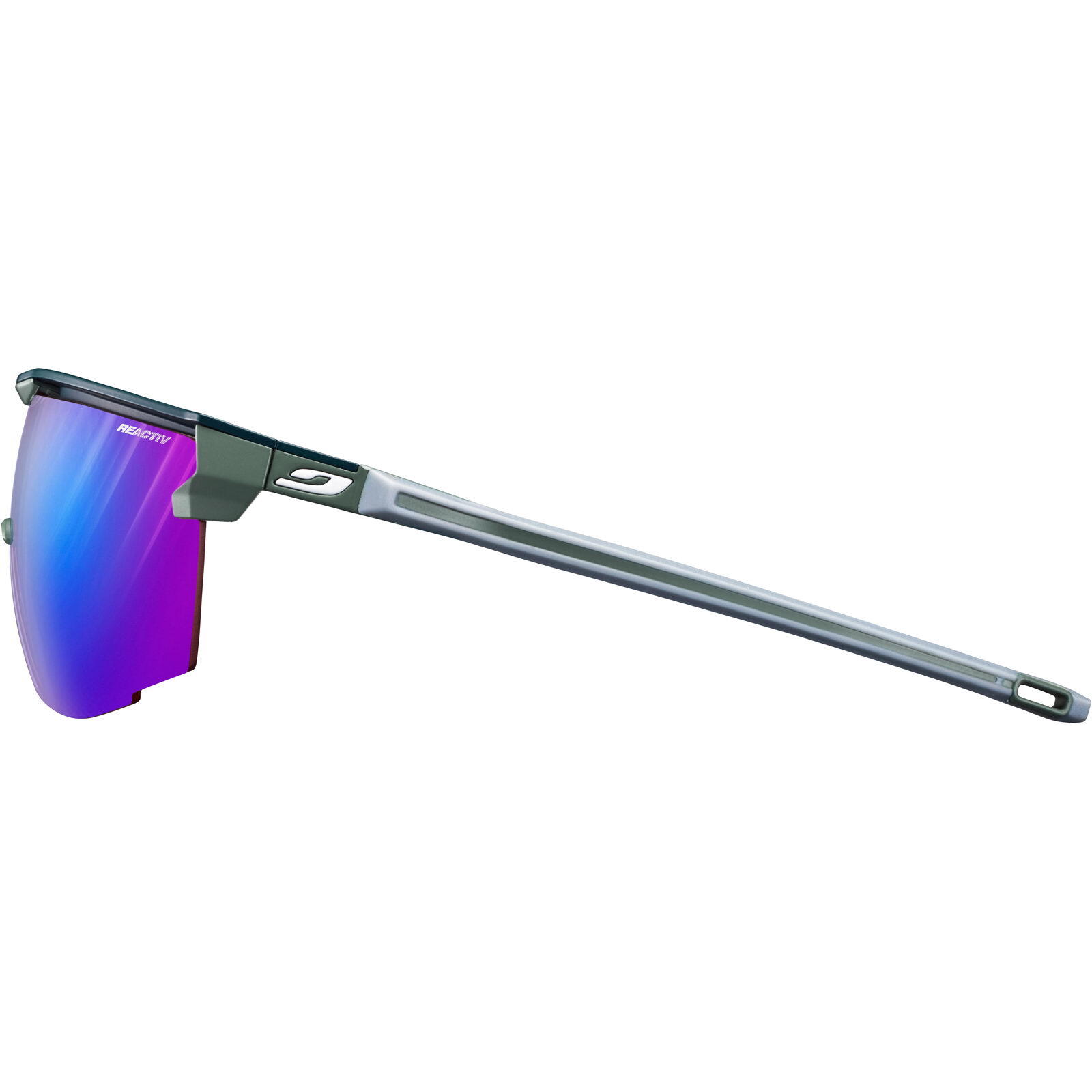 Fahrradbrille Ultimate Reactiv 1-3 High Contrast blau-schwarz 6/7