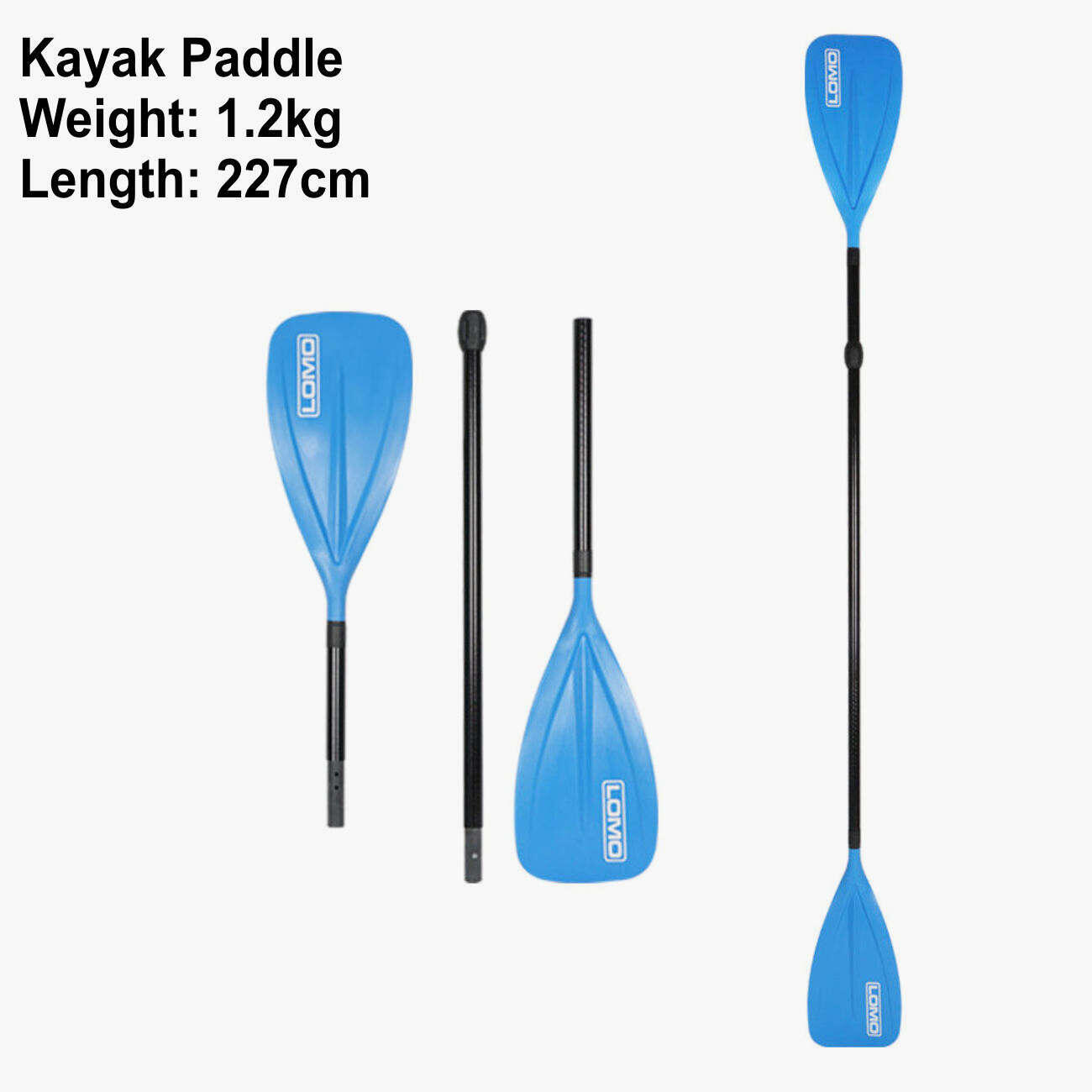 Lomo 2 in 1 SUP Combo Paddle with Kayak Blade 2/8