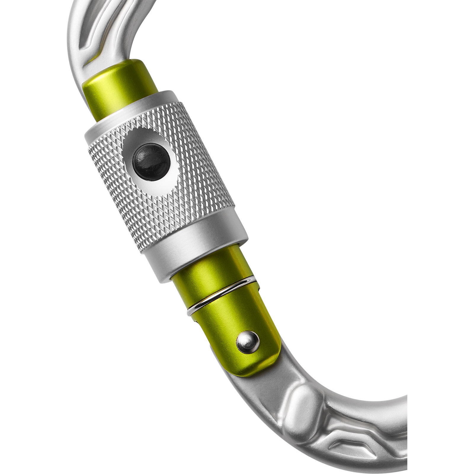 Karabinek wspinaczkowy Edelrid HMS Bullet PermaLock - silver 2/6
