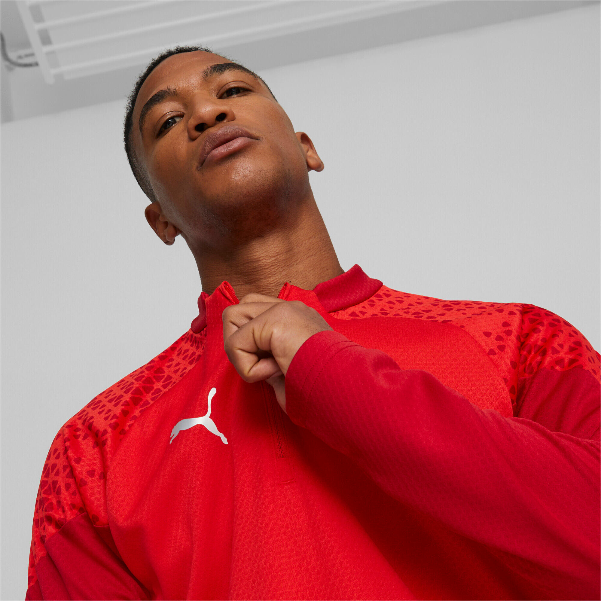 Maglia a maniche lunghe con zip Puma Team Cup 6/7