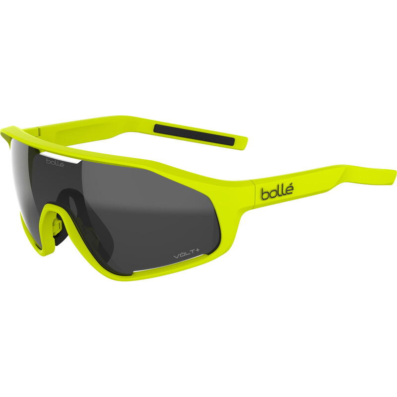 Fahrradbrille Shifter Volt+ Gun Polarized Cat 3 acid yellow matte