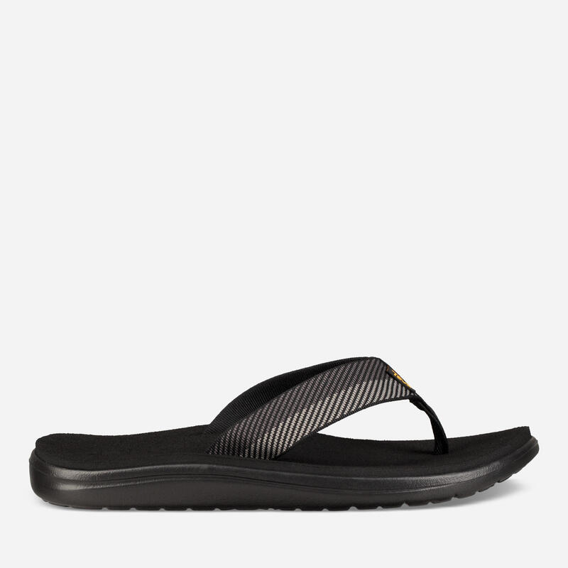 VOYA FLIP MEN'S FLIP-FLOPS - VORI BLACK GREY