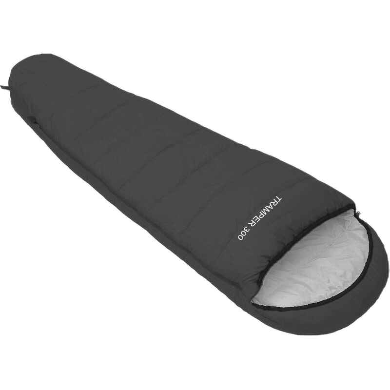 Mumienschlafsack L Black Schlafsack Camping Zelt Trekking Explorer 1,5 kg