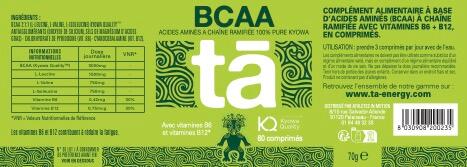 Ta Energy - Capsules de BCAA pour la régénération musculaire 6/6