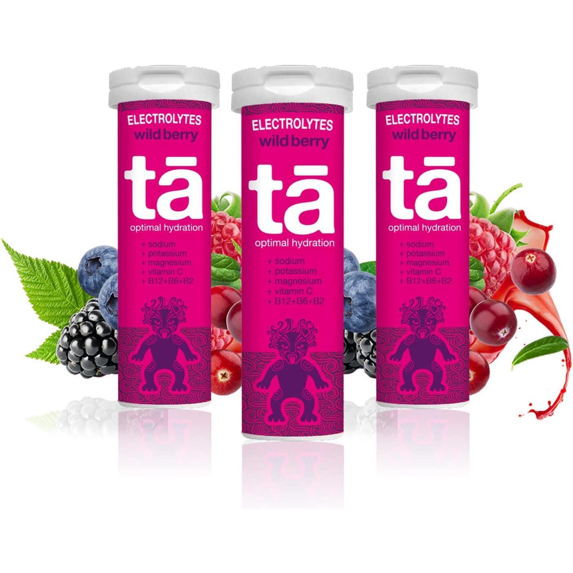 Ta Energy - Pack X3 Tubes - Pastilles D'Hydratation - (fruits Rouges X3) - Electrolyte - Decathlon