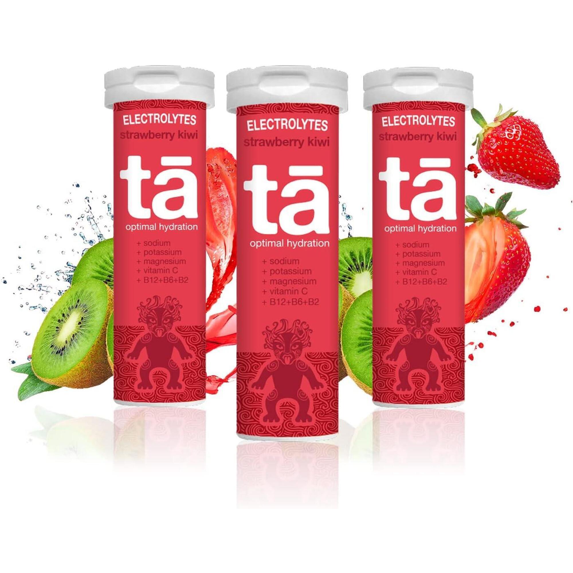 TA ENERGY PACK x3 Tubos – Pastilhas de hidratação – (morango kiwi x3)