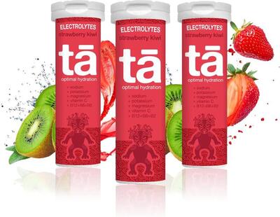 Pack x3 tubes - hydratatietabletten - (aardbei kiwi x3)