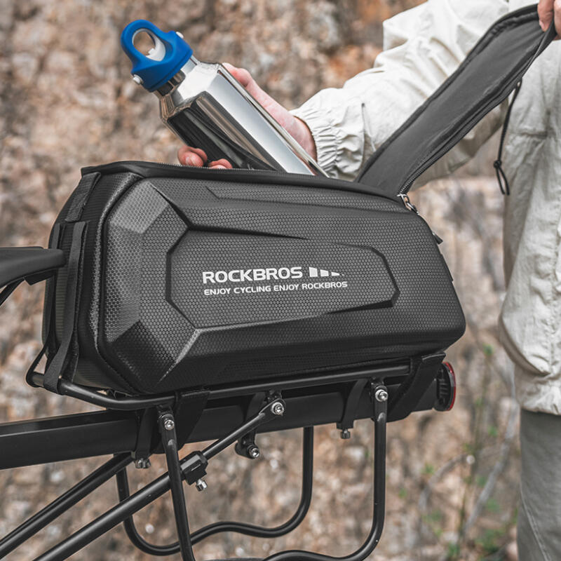 Sakwa rowerowa na bagażnik twarda Rockbros RB59 9l 5/6