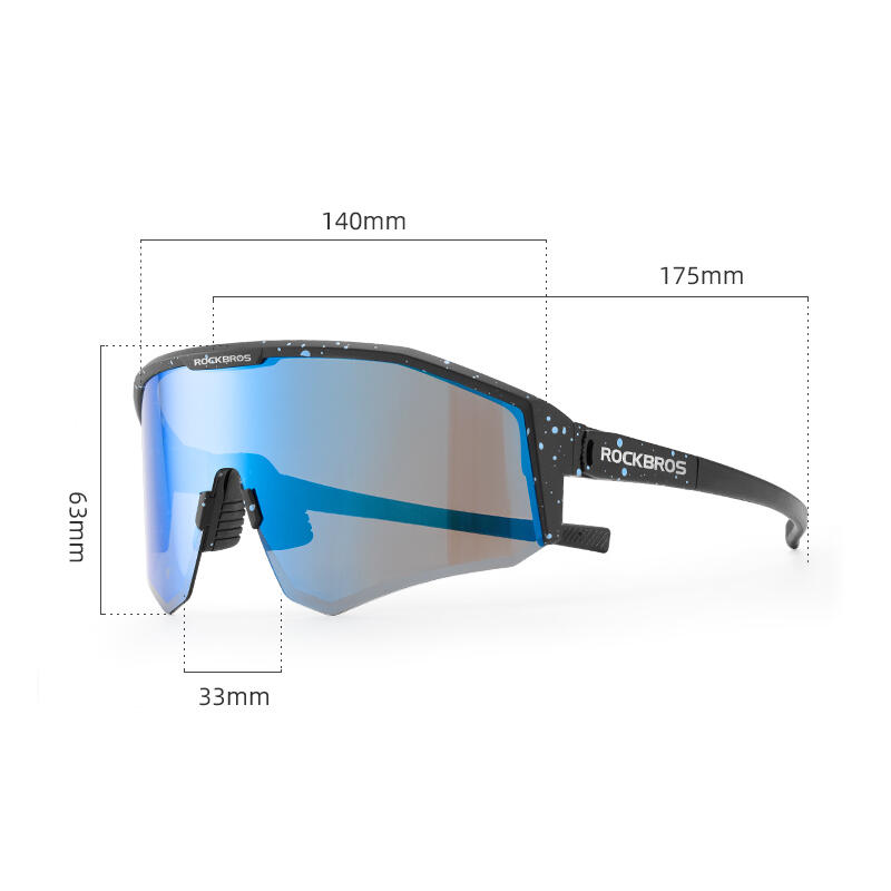 Okulary rowerowe z polaryzacją Rockbros SP297 6/7