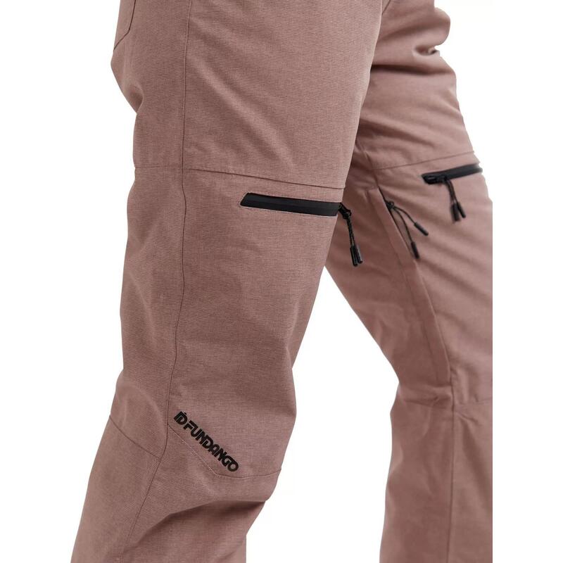 Pantaloni de schi Sakura Bib Pants - roz femei