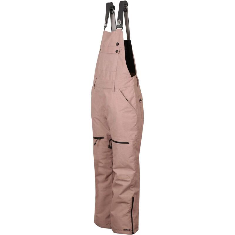 Pantaloni de schi Sakura Bib Pants - roz femei