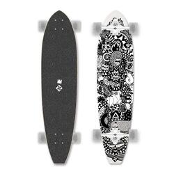 Longboard Cut Kicktail 36 Rumble Jungle