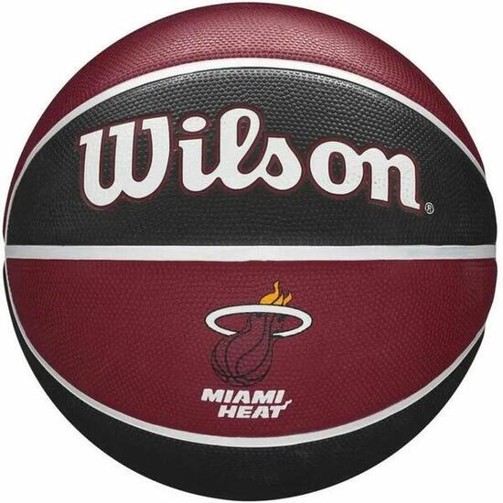 Ballon de basket Wilson Miami Heat Rouge foncé