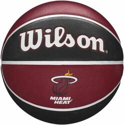 Balón de Baloncesto Wilson Miami Heat Rojo Oscuro