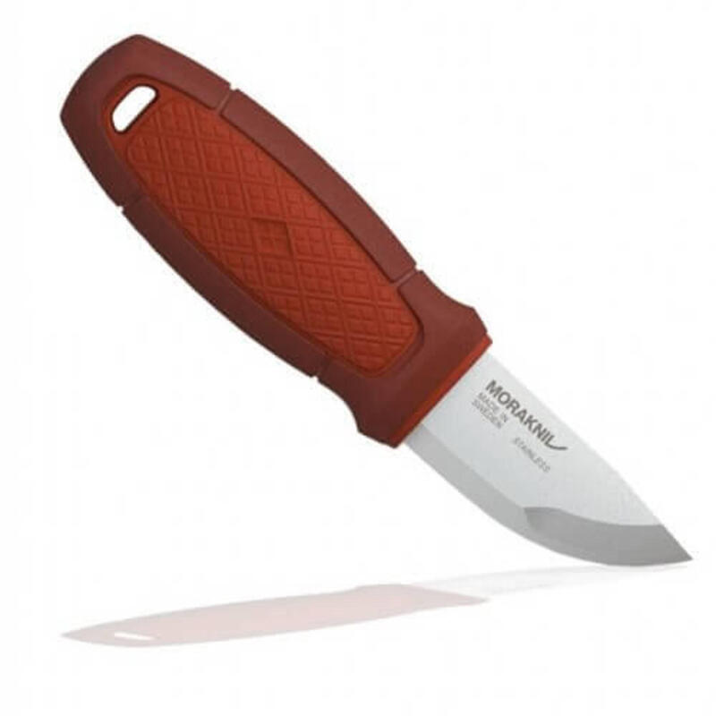 Überlebensmesser Eldris Neck Knife Sandvik Stahl - Rot