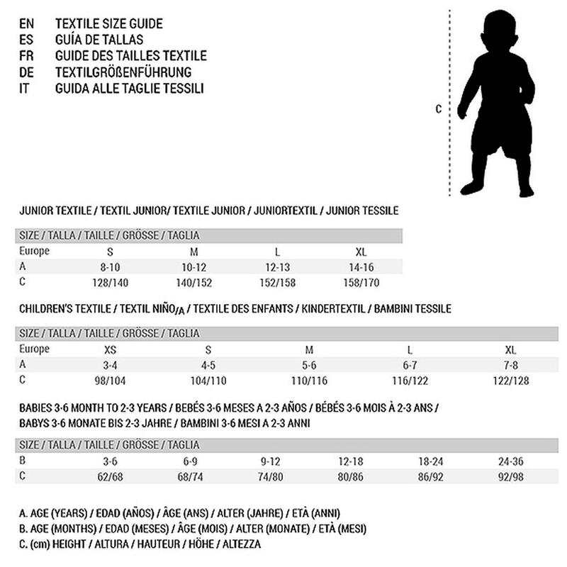 Calções de Desporto Infantis Total 90 Lined