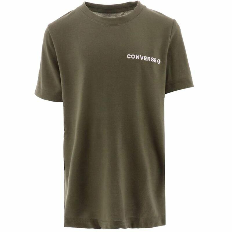 Camiseta de Manga Corta Converse Field Surplus Verde